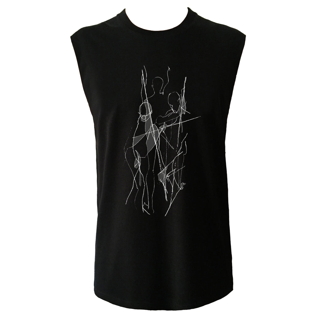 Mens Cut off - Stickmen