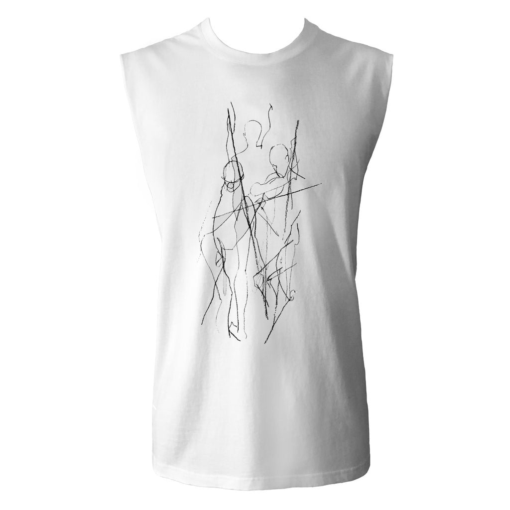 Mens Cut off - Stickmen