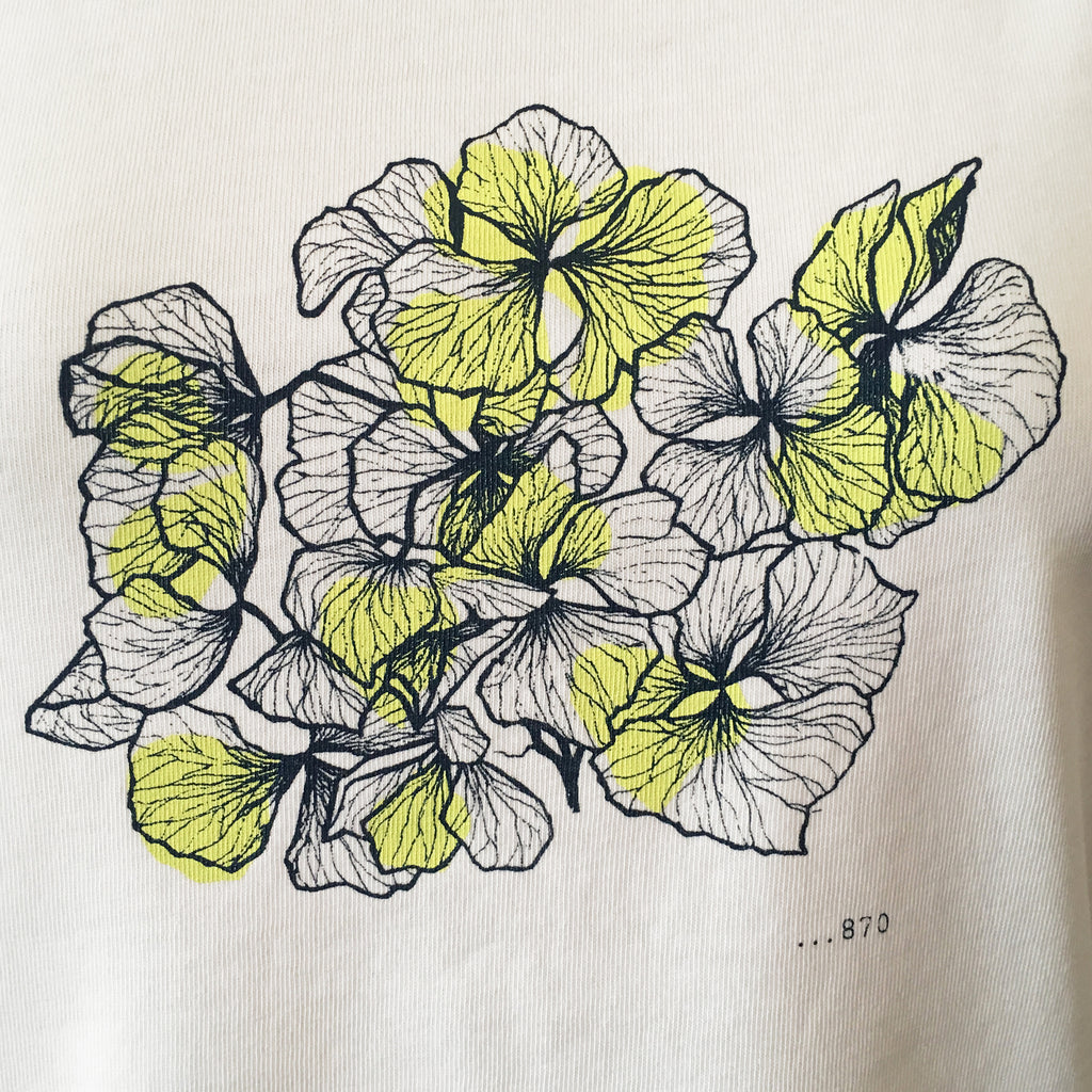 Womens T-shirt - Hydrangea